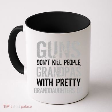 Guns Don't Kill People Grandpas Do Coffee Mug