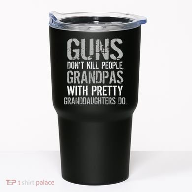 Guns Don't Kill People Grandpas Do Tumbler