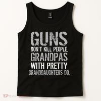 Guns Don't Kill People Grandpas Do Tank Top thumb 2