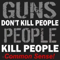 Guns Don't Kill People Kill People Women's Sweatshirt thumb 2