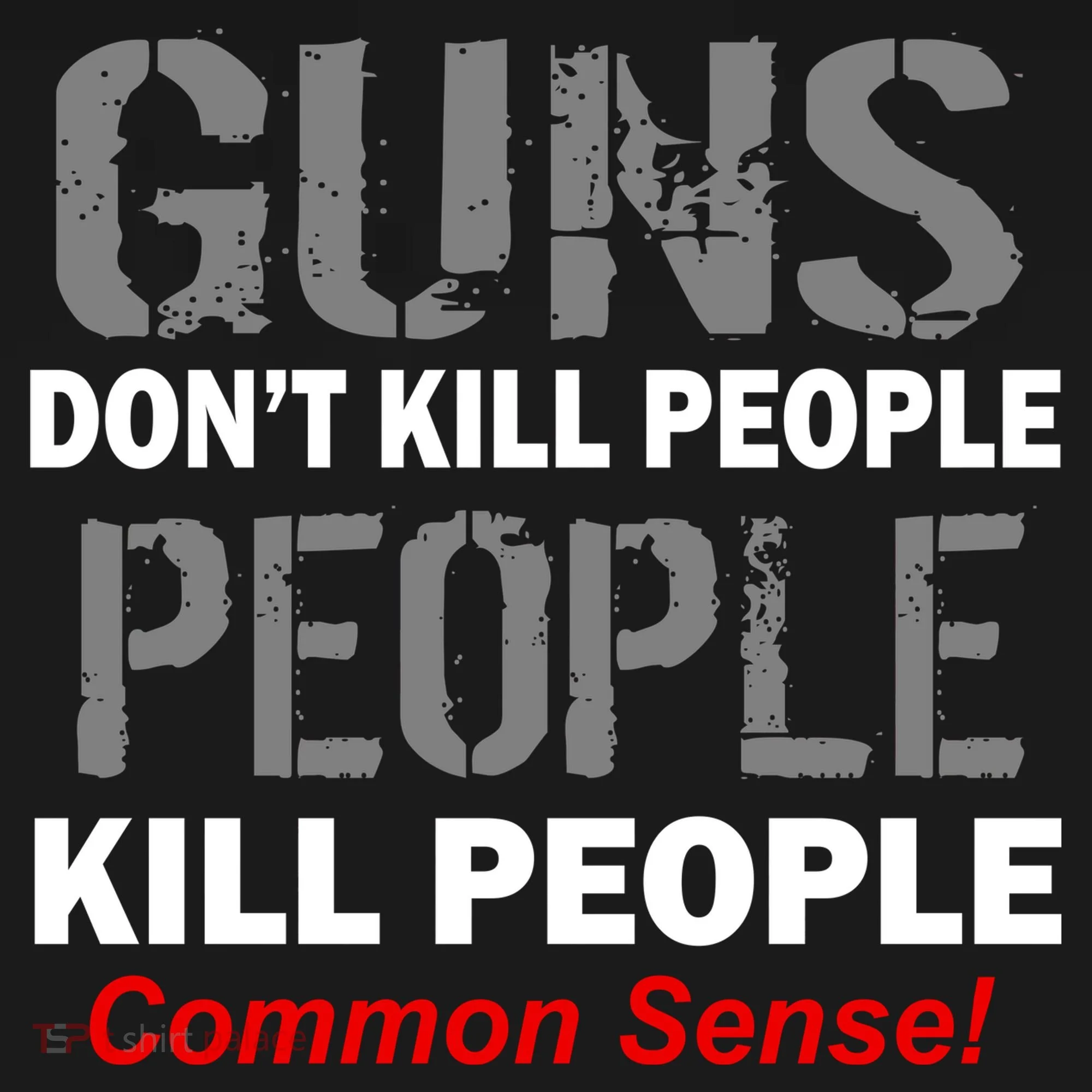 Guns Don't Kill People Kill People Doggie Tank