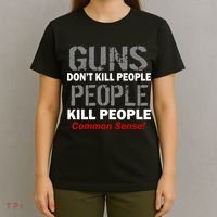 Guns Don't Kill People Kill People T-Shirt thumb 4