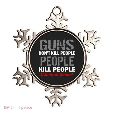 Guns Don't Kill People Kill People Ornament