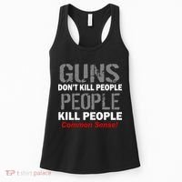 Guns Don't Kill People Kill People Women's Tank Top thumb 0