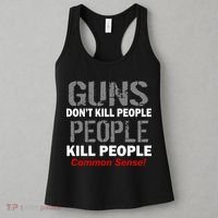 Guns Don't Kill People Kill People Women's Tank Top thumb 3