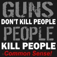 Guns Don't Kill People Kill People Women's Long Sleeve Shirt thumb 2
