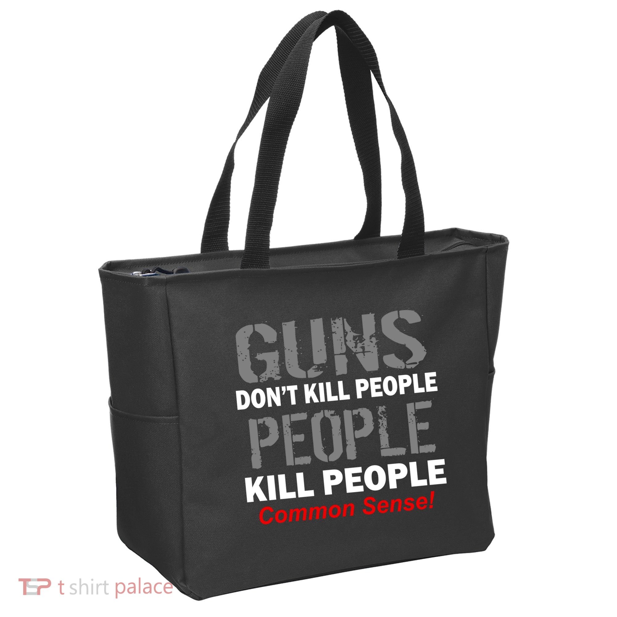 Guns Don't Kill People Kill People Tote Bag