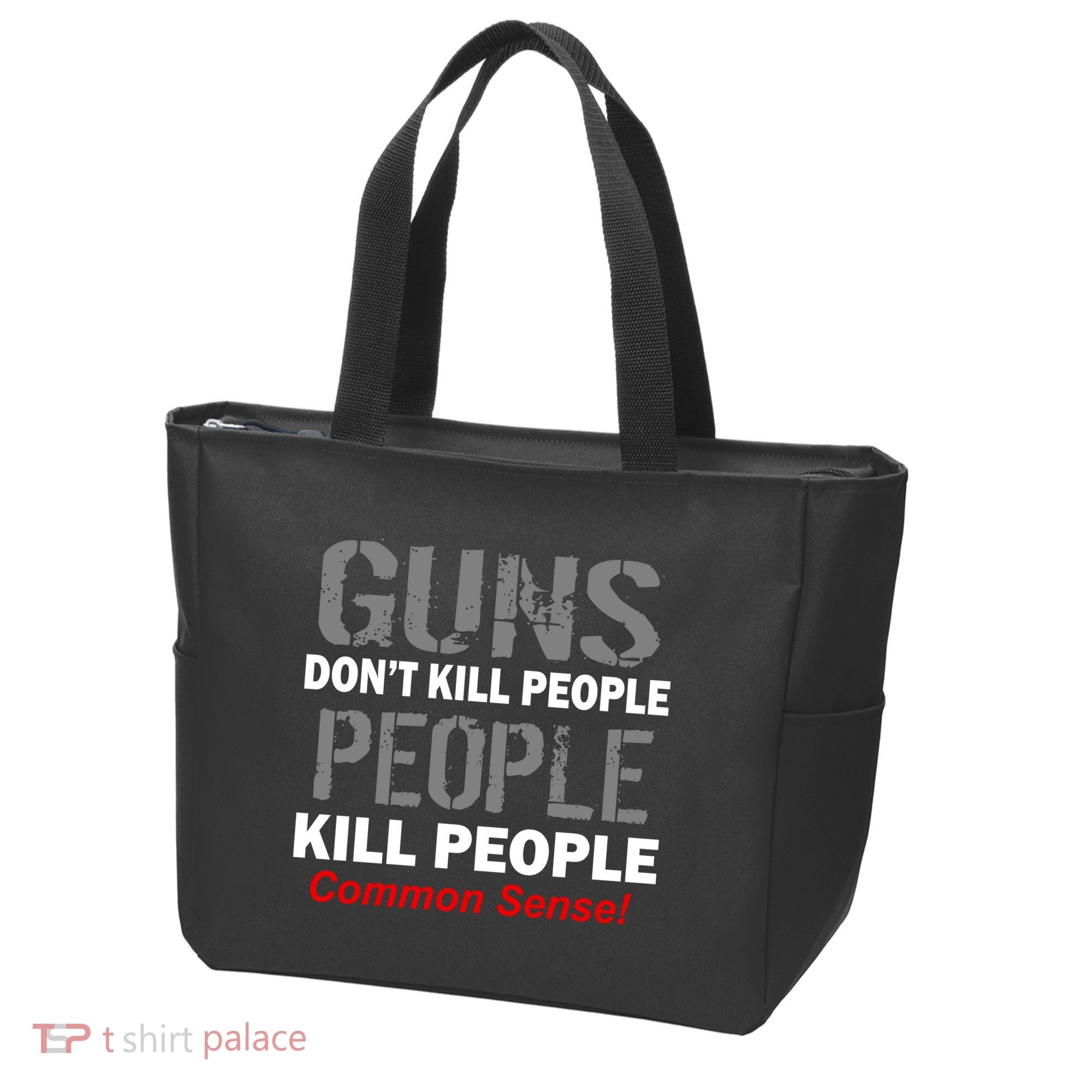Guns Don't Kill People Kill People Tote Bag