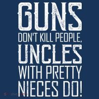 Guns Don't Kill People Uncles With Pretty Nieces Do Women's Tank Top thumb 5
