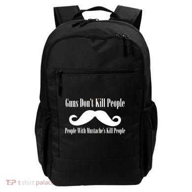 Guns Don't Kill People With Mustache's Do Backpack