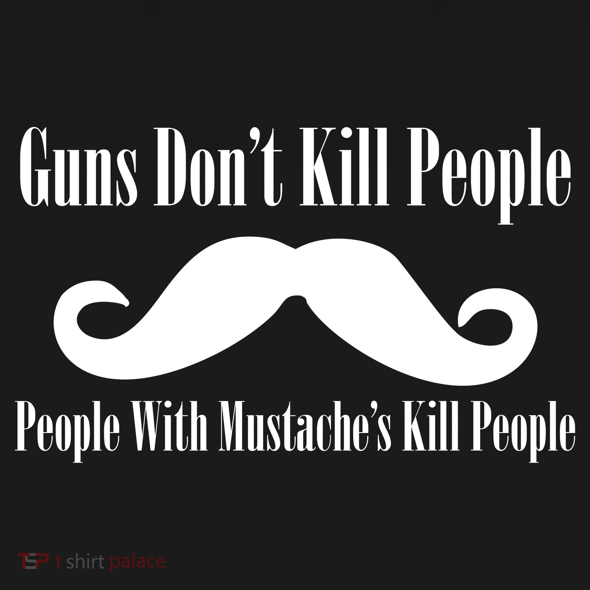Guns Don't Kill People With Mustache's Do Bucket Hat
