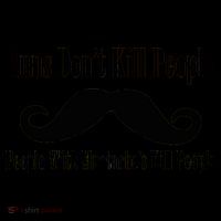 Guns Don't Kill People With Mustache's Do Coffee Mug thumb 5