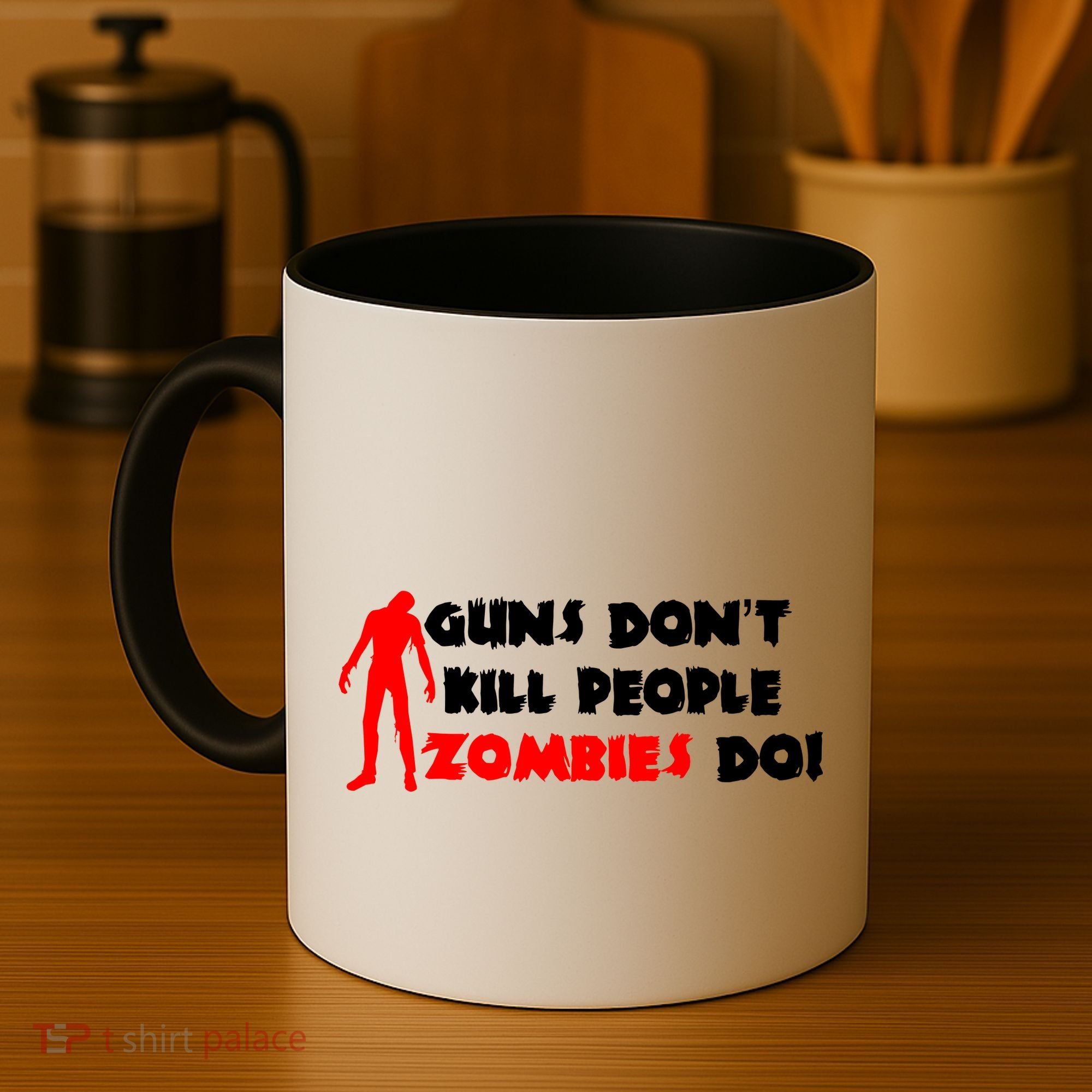 Guns Don't Kill People Zombies Do Coffee Mug