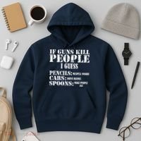 Guns Kill People Cars Drive Drunk Hoodie thumb 3