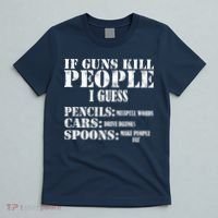 Guns Kill People Cars Drive Drunk T-Shirt thumb 5
