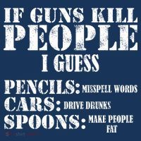 Guns Kill People Cars Drive Drunk Women's Tank Top thumb 5