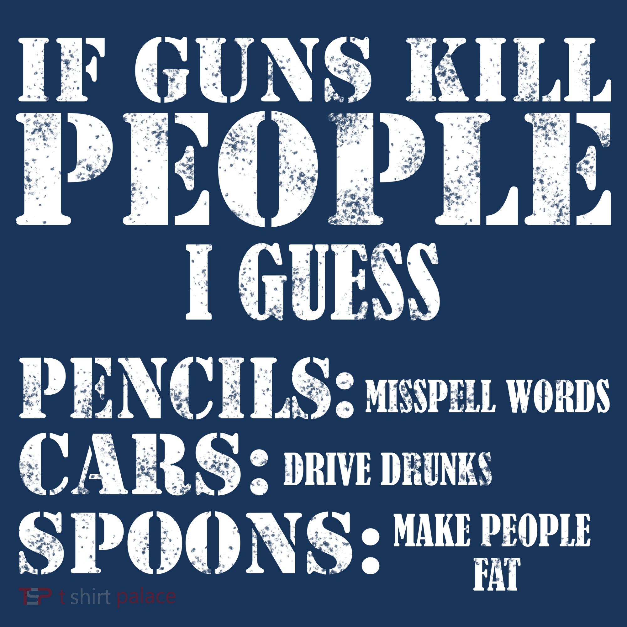 Guns Kill People Cars Drive Drunk Women's Tank Top