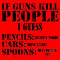 Guns Kill People Cars Drive Drunk Santa Hat thumb 1