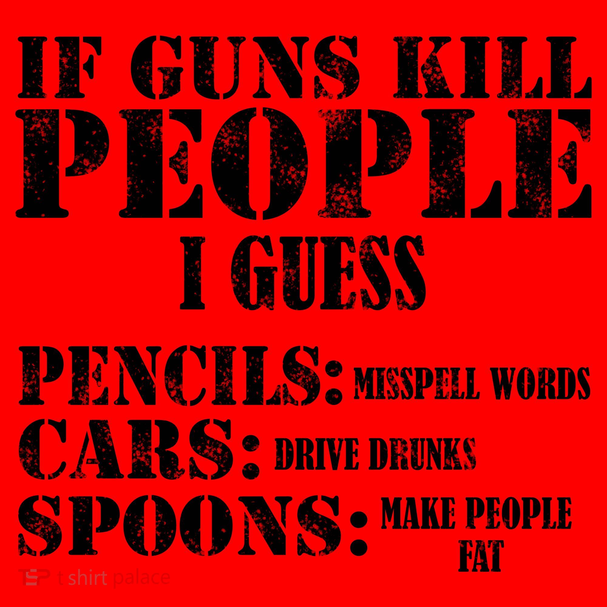 Guns Kill People Cars Drive Drunk Santa Hat