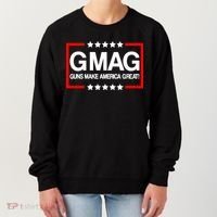 Guns Make America Great Women's Sweatshirt thumb 0