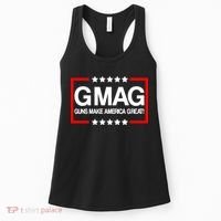 Guns Make America Great Women's Tank Top thumb 0