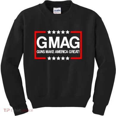 Guns Make America Great Kids Sweatshirt