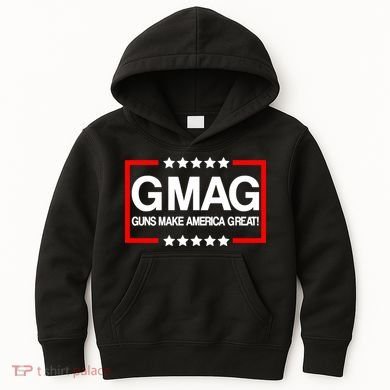 Guns Make America Great Kids Hoodie
