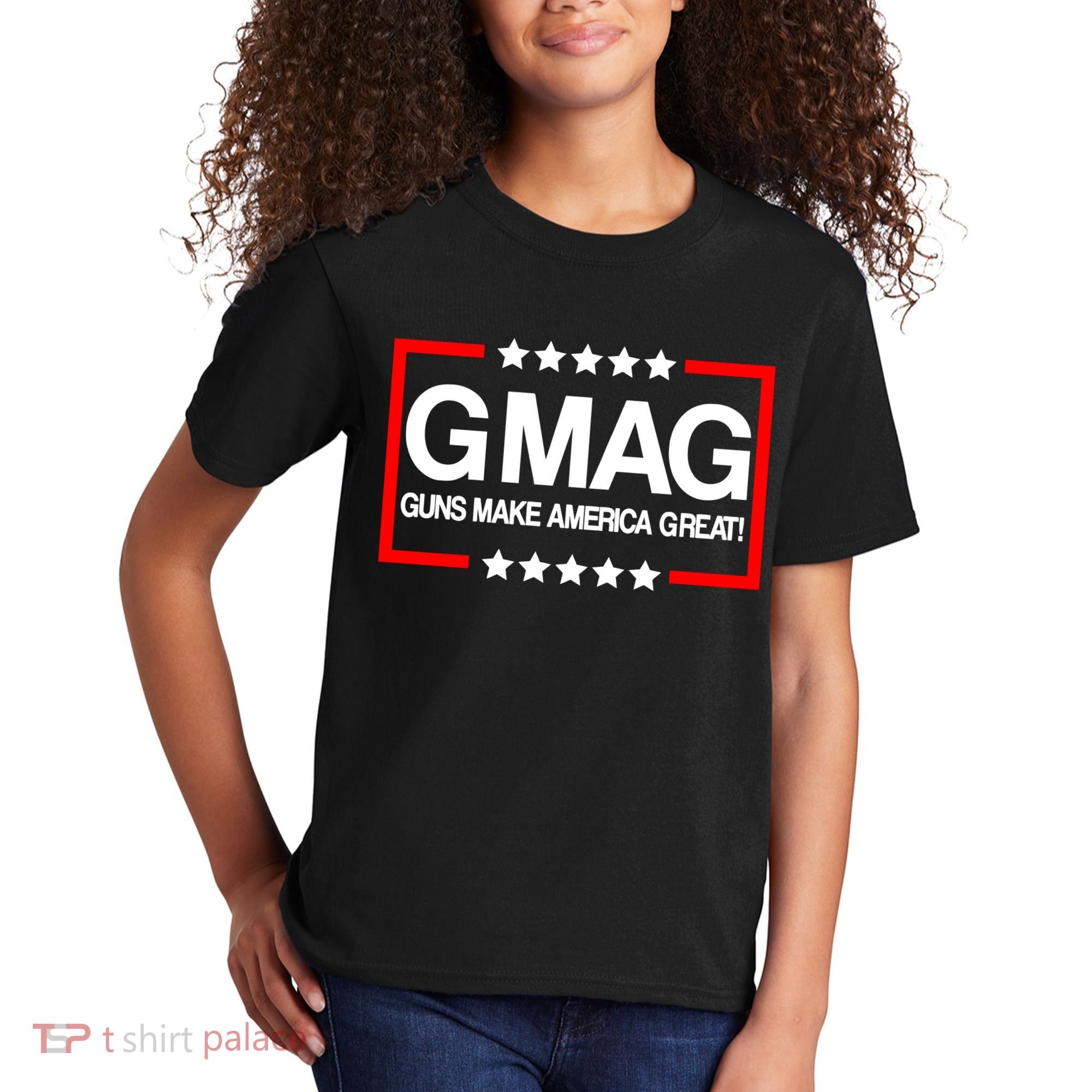 Guns Make America Great Kids T-Shirt