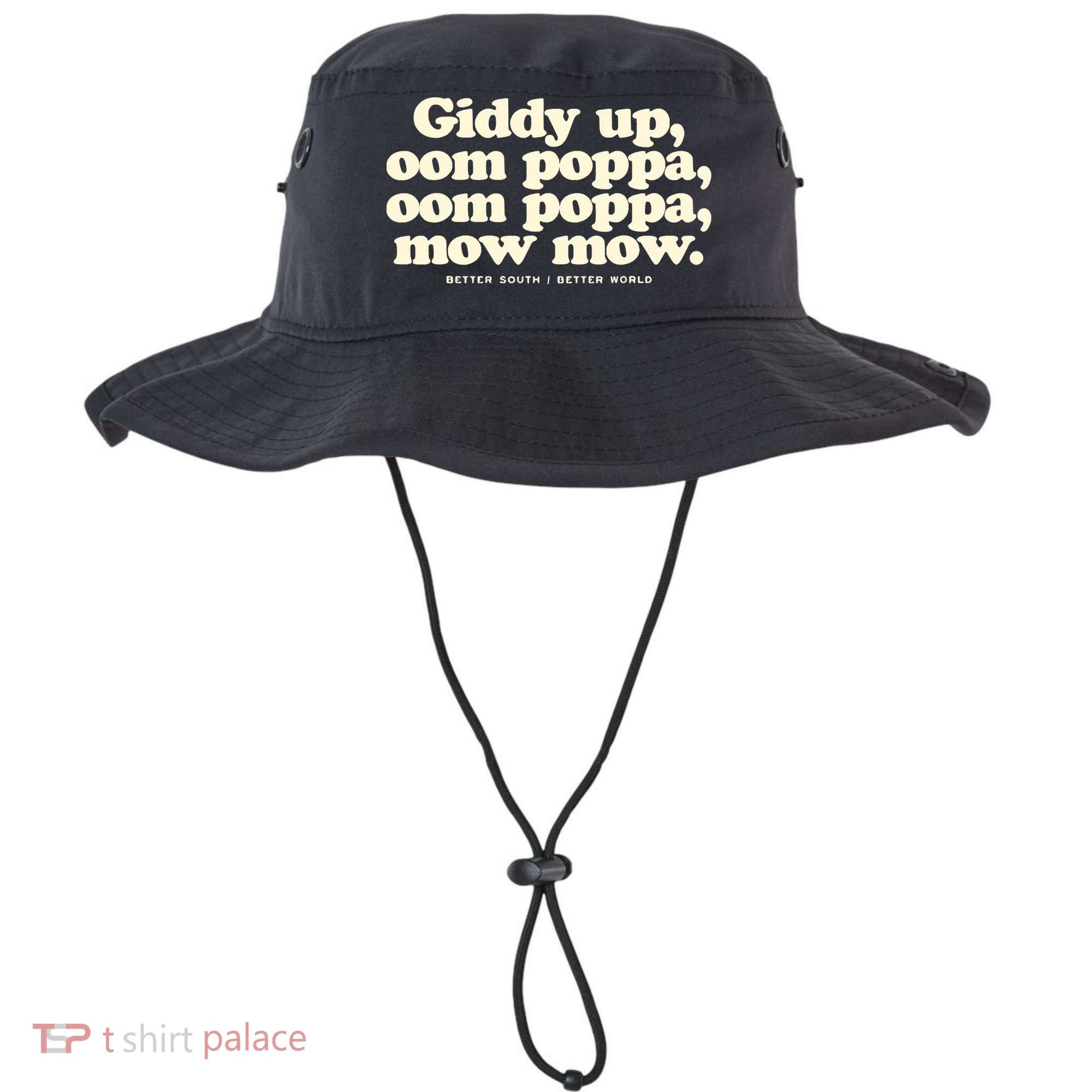Giddy Up Oom Poppa Omm Poppa Mow Mow Better South Better Bucket Hat