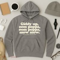 Giddy Up Oom Poppa Omm Poppa Mow Mow Better South Better Hoodie thumb 3