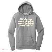 Giddy Up Oom Poppa Omm Poppa Mow Mow Better South Better Women's Hoodie thumb 0