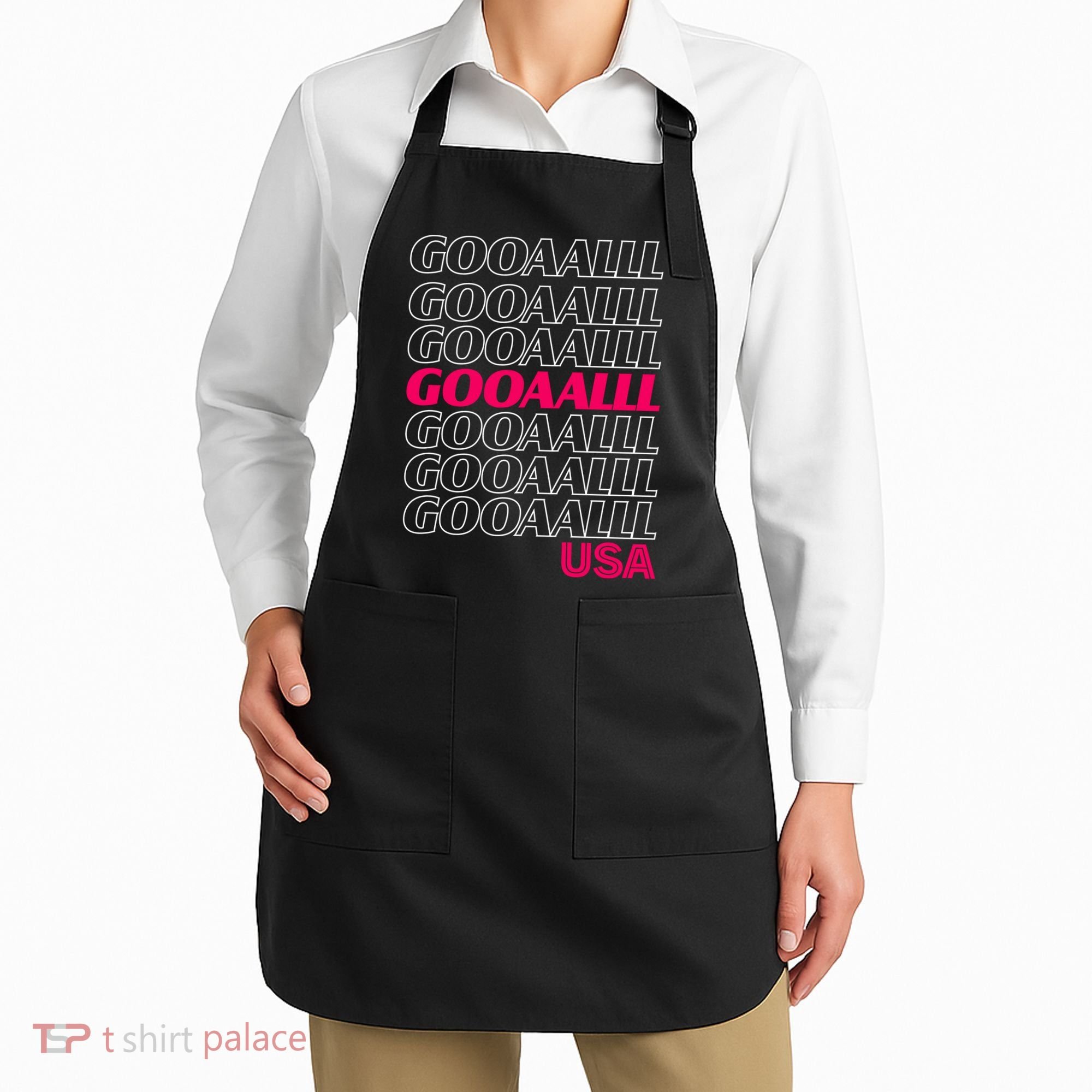 GOOAAALLL USA Soccer Fans Goal Apron
