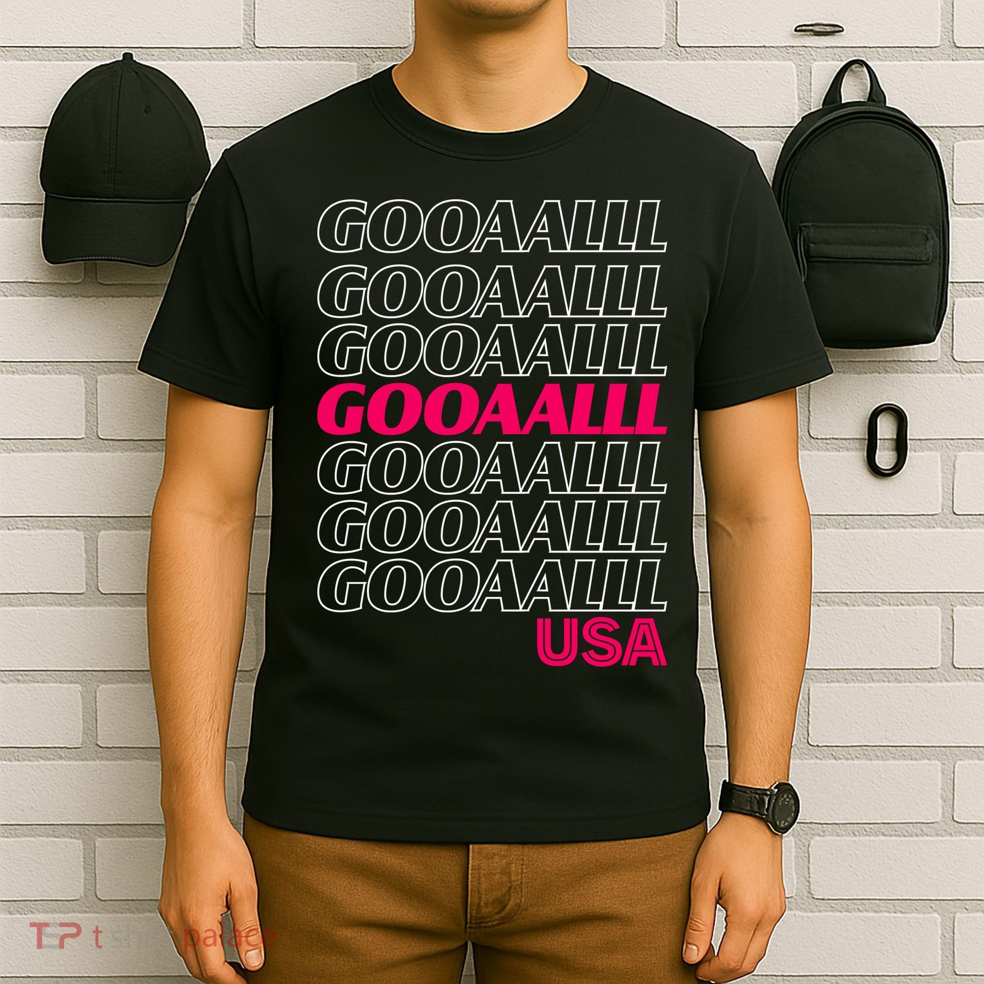 GOOAAALLL USA Soccer Fans Goal T-Shirt