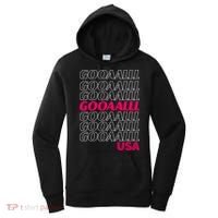 GOOAAALLL USA Soccer Fans Goal Women's Hoodie thumb 0