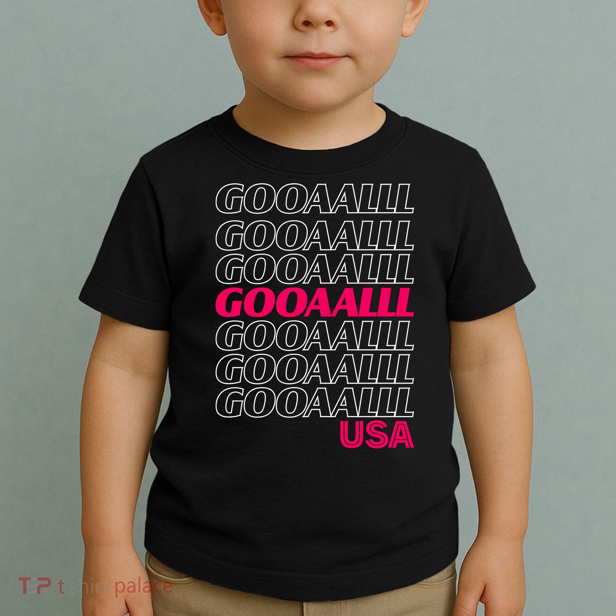GOOAAALLL USA Soccer Fans Goal Toddler T-Shirt