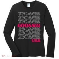 GOOAAALLL USA Soccer Fans Goal Women's Long Sleeve Shirt thumb 0
