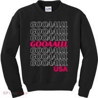GOOAAALLL USA Soccer Fans Goal Kids Sweatshirt thumb 0