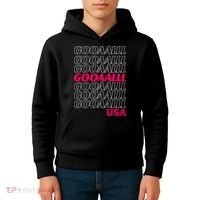 GOOAAALLL USA Soccer Fans Goal Kids Hoodie thumb 4