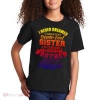 Grow Up Sister Freaking Awesome Brother Funny Gift Kids T-Shirt thumb 2