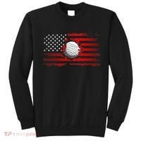 Golf USA Support Team American Flag Golf Sports Sweatshirt thumb 0