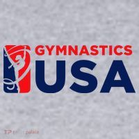 Gymnastics Usa Support The T.E.A.M. U.S.A Flag Women's Sweatshirt thumb 2