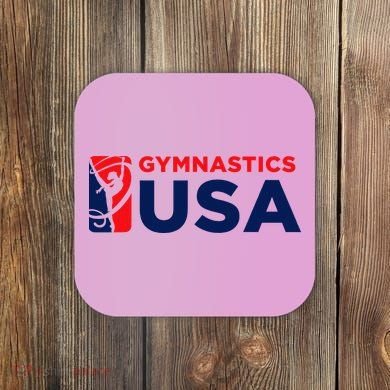 Gymnastics Usa Support The T.E.A.M. U.S.A Flag Coaster