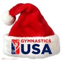 Gymnastics Usa Support The T.E.A.M. U.S.A Flag Santa Hat thumb 0