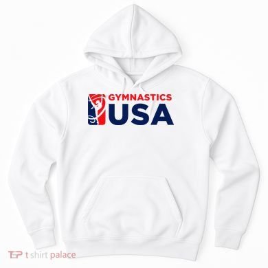 Gymnastics Usa Support The T.E.A.M. U.S.A Flag Hoodie