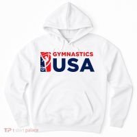 Gymnastics Usa Support The T.E.A.M. U.S.A Flag Hoodie thumb 0