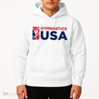 Gymnastics Usa Support The T.E.A.M. U.S.A Flag Hoodie thumb 2