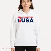 Gymnastics Usa Support The T.E.A.M. U.S.A Flag Hoodie thumb 5