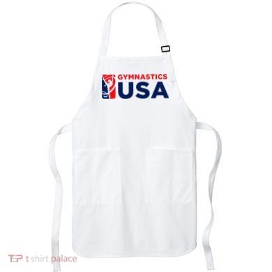 Gymnastics Usa Support The T.E.A.M. U.S.A Flag Apron