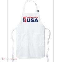 Gymnastics Usa Support The T.E.A.M. U.S.A Flag Apron thumb 0