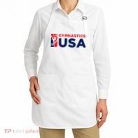 Gymnastics Usa Support The T.E.A.M. U.S.A Flag Apron thumb 2